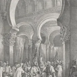 Portrait of Hisham I of Córdoba