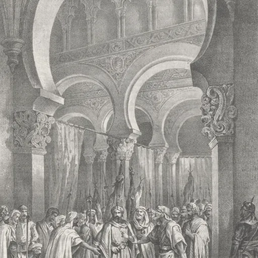 Portrait of Hisham I of Córdoba