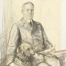 Portrait of Hugh Evan-Thomas