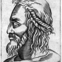 Portrait of Anaxarchus