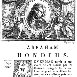 Portrait of Abraham Hondius