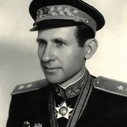Portrait of Mehmet Shehu
