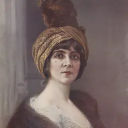 Portrait of Eve Lavalliere