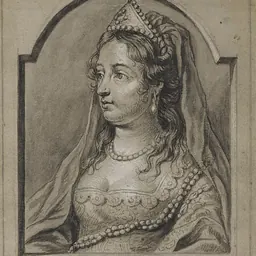 Portrait of Margaret II, Countess of Flanders