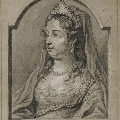 Portrait of Margaret II, Countess of Flanders