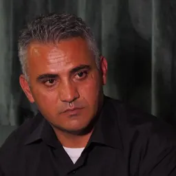 Portrait of Emad Burnat