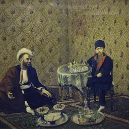 Portrait of ʿAzīz-al-solṭān