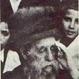 Portrait of Avrohom Yaakov Friedman