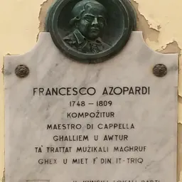 Portrait of Francesco Azopardi