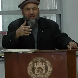 Portrait of Abdullah Wardak