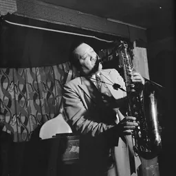 Portrait of Lester Young
