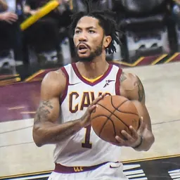 Portrait of Derrick Rose