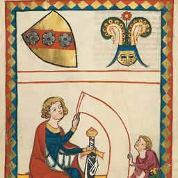 Portrait of Burggraf von Riedenburg