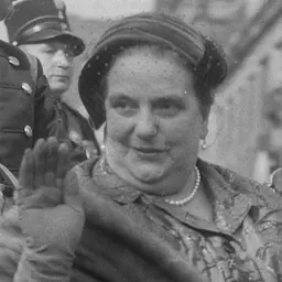 Portrait of Germaine Coty