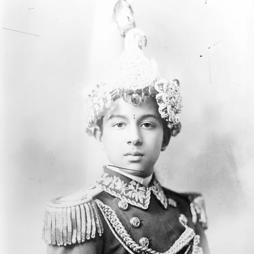 Portrait of Krishna Shumsher Jung Bahadur Rana