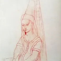 Portrait of Margaret Stewart, Dauphine of France