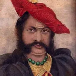 Portrait of Jayajirao Scindia
