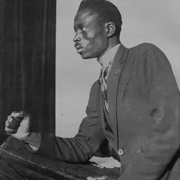 Portrait of Lamine Senghor