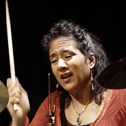 Portrait of Marilyn Mazur