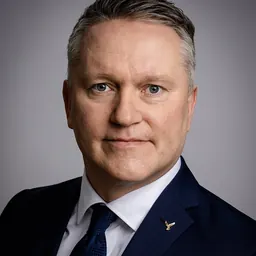 Portrait of Njáll Trausti Friðbertsson