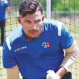 Portrait of Dev Khanal