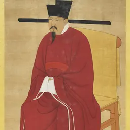 Portrait of Emperor Shenzong of Song