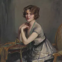Portrait of Winnie Melville