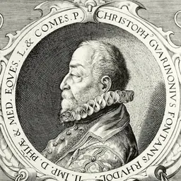 Portrait of Christopher Guarinonius Fontanus