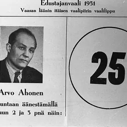 Portrait of Arvo Ahonen