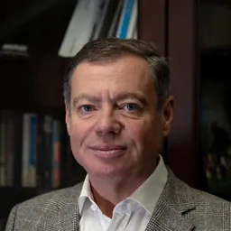 Portrait of Yevhen Korniichuk