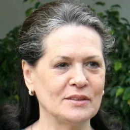 Portrait of Sonia Gandhi