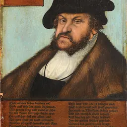 Portrait of John, Elector of Saxony