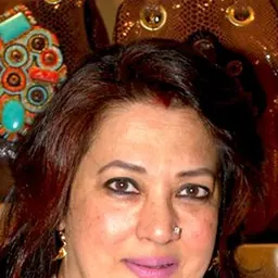 Portrait of Moon Moon Sen