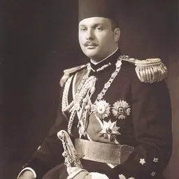 Portrait of Farouk I of Egypt