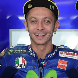 Portrait of Valentino Rossi
