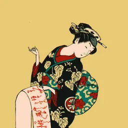 Portrait of Ippitsusai Bunchô