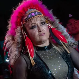 Portrait of Lady Apache