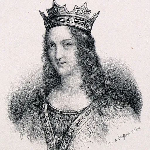 Portrait of Adelaide-Blanche of Anjou