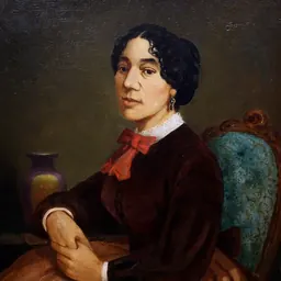 Portrait of Christiana Carteaux Bannister
