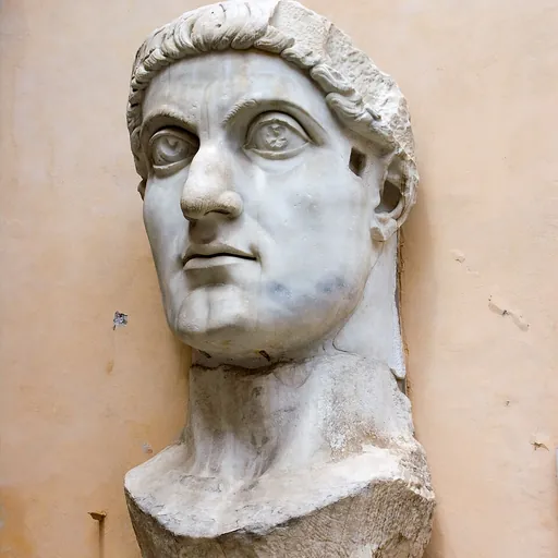 Portrait of Constantine the Great