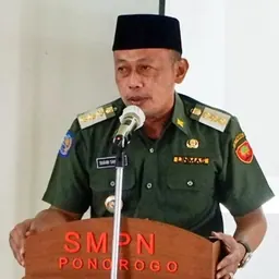 Portrait of Sugiri Sancoko