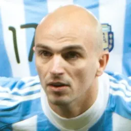 Portrait of Esteban Cambiasso