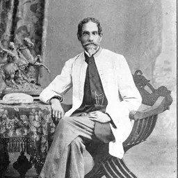 Portrait of Satyendranath Tagore