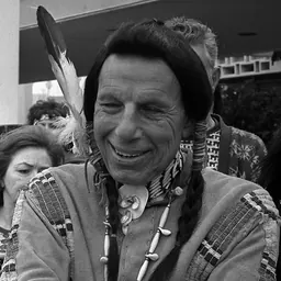 Portrait of Iron Eyes Cody