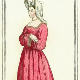 Portrait of Marguerite de Sassenage
