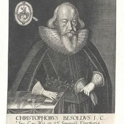 Portrait of Christopher Besoldus
