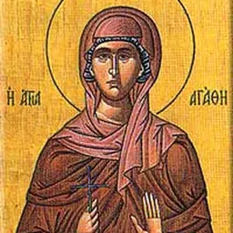 Portrait of Agatha of Sicily