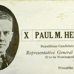 Portrait of Paul M. Herbert