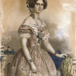 Portrait of Róza Laborfalvi