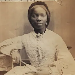 Portrait of Sarah Forbes Bonetta